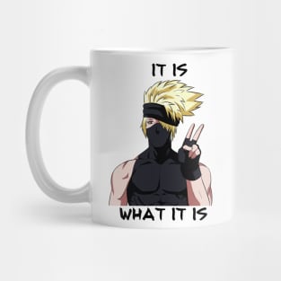 Anime motivational poster Mug